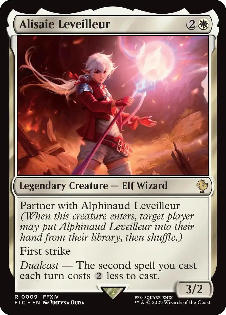 Alisaie Leveilleur (Surge Foil) [FINAL FANTASY Commander] | Lots Moore NSW