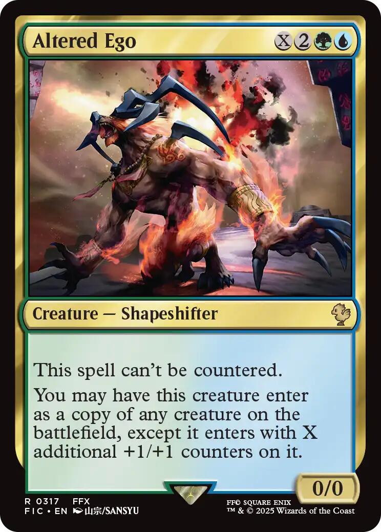 Altered Ego (Surge Foil) [FINAL FANTASY Commander] | Lots Moore NSW
