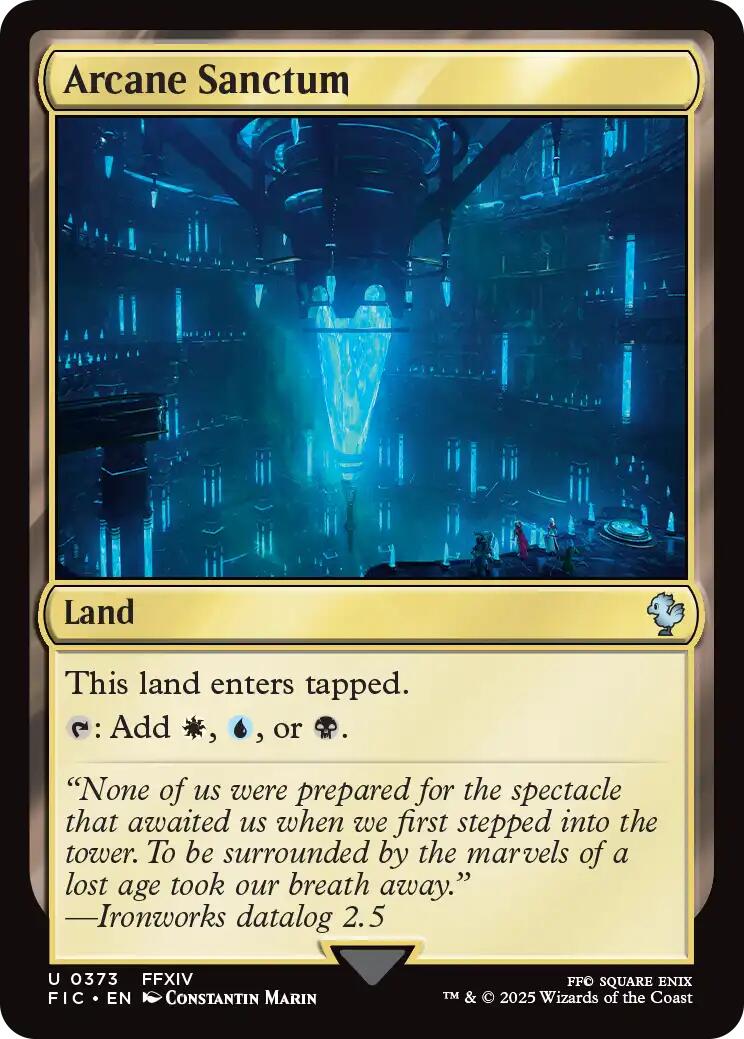 Arcane Sanctum (Surge Foil) [FINAL FANTASY Commander] | Lots Moore NSW