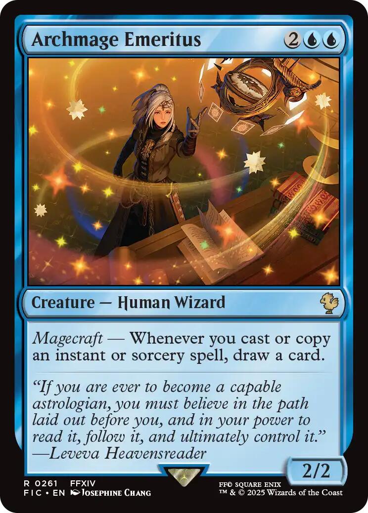 Archmage Emeritus (Surge Foil) [FINAL FANTASY Commander] | Lots Moore NSW