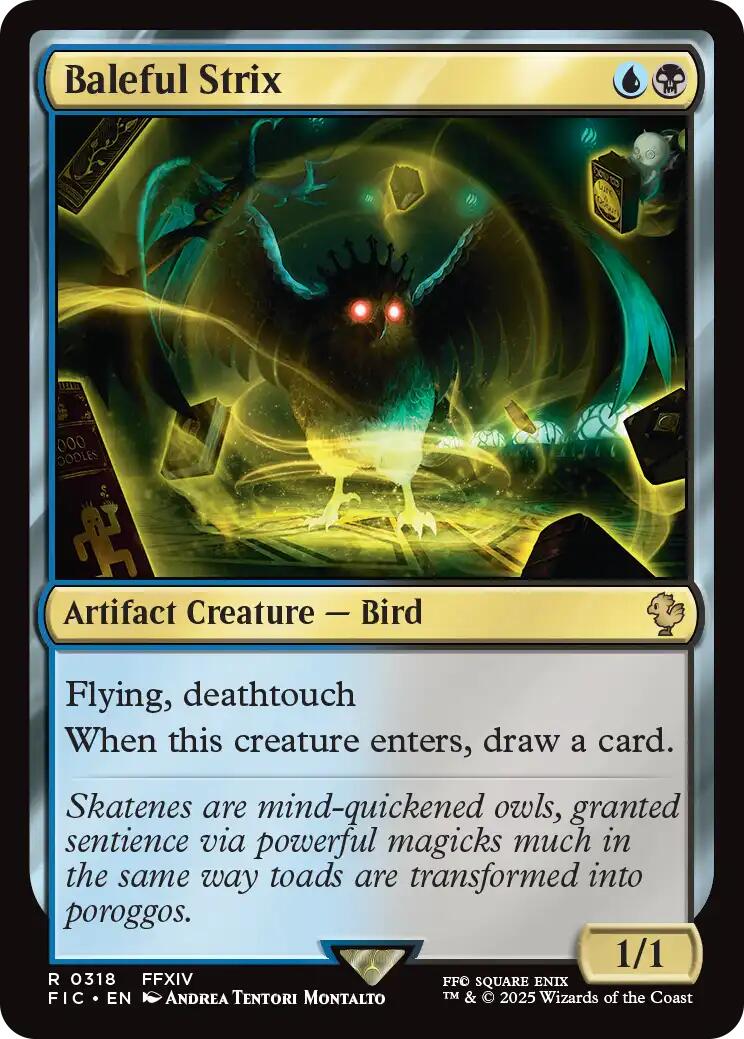 Baleful Strix (Surge Foil) [FINAL FANTASY Commander] | Lots Moore NSW