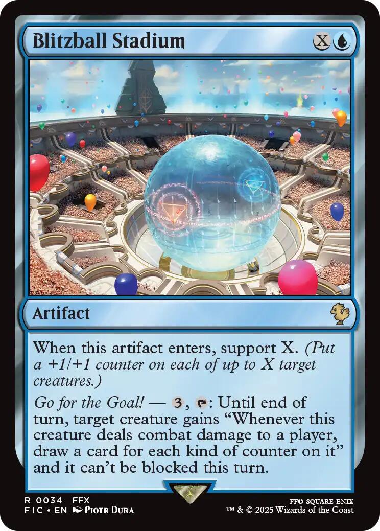 Blitzball Stadium (Surge Foil) [FINAL FANTASY Commander] | Lots Moore NSW