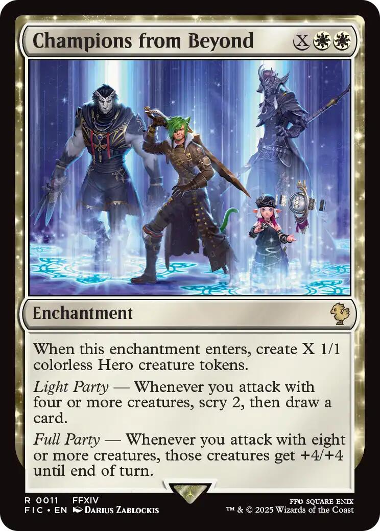 Champions from Beyond (Surge Foil) [FINAL FANTASY Commander] | Lots Moore NSW