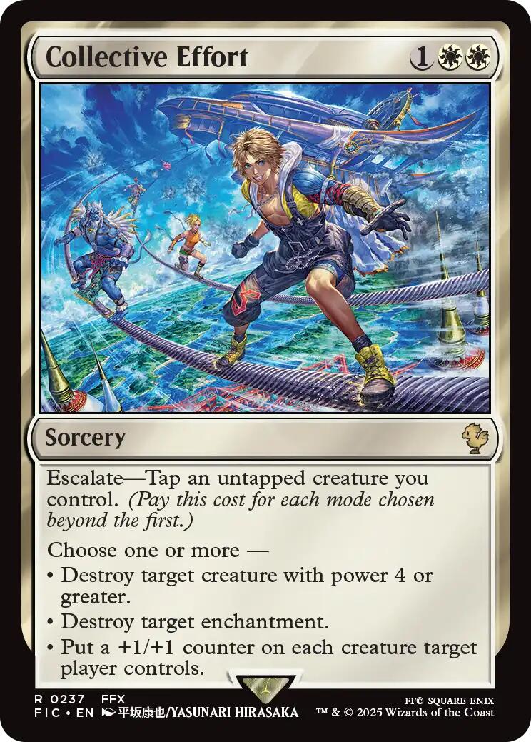 Collective Effort (Surge Foil) [FINAL FANTASY Commander] | Lots Moore NSW