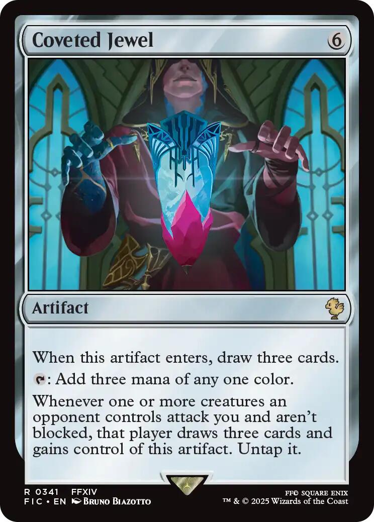 Coveted Jewel (Surge Foil) [FINAL FANTASY Commander] | Lots Moore NSW
