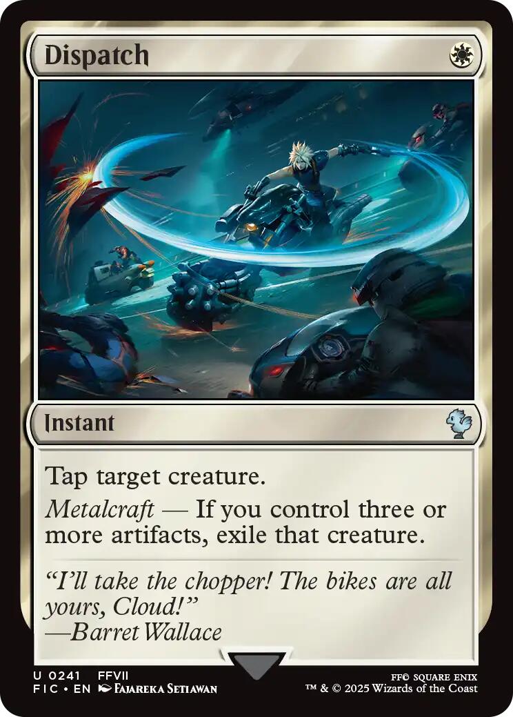 Dispatch (Surge Foil) [FINAL FANTASY Commander] | Lots Moore NSW