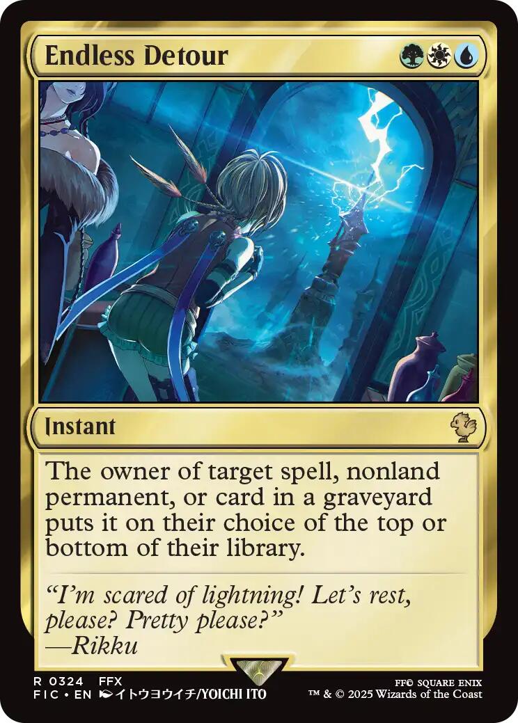 Endless Detour (Surge Foil) [FINAL FANTASY Commander] | Lots Moore NSW