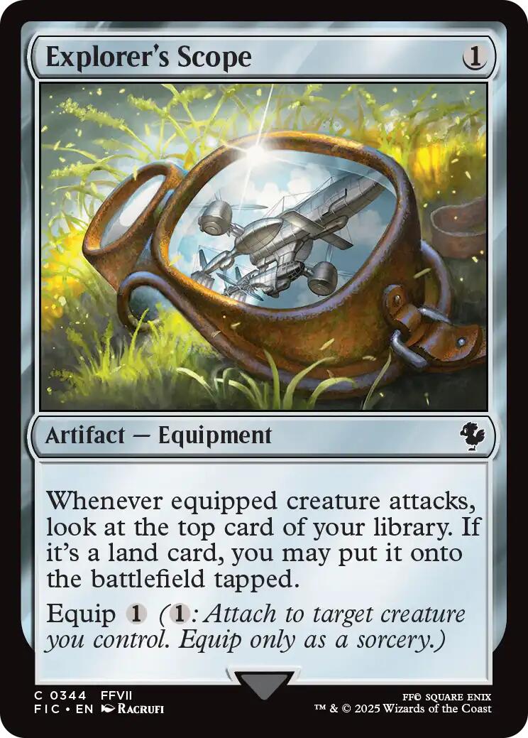 Explorer's Scope (Surge Foil) [FINAL FANTASY Commander] | Lots Moore NSW