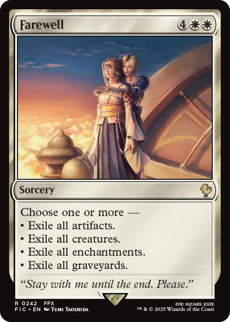 Farewell (Surge Foil) [FINAL FANTASY Commander] | Lots Moore NSW