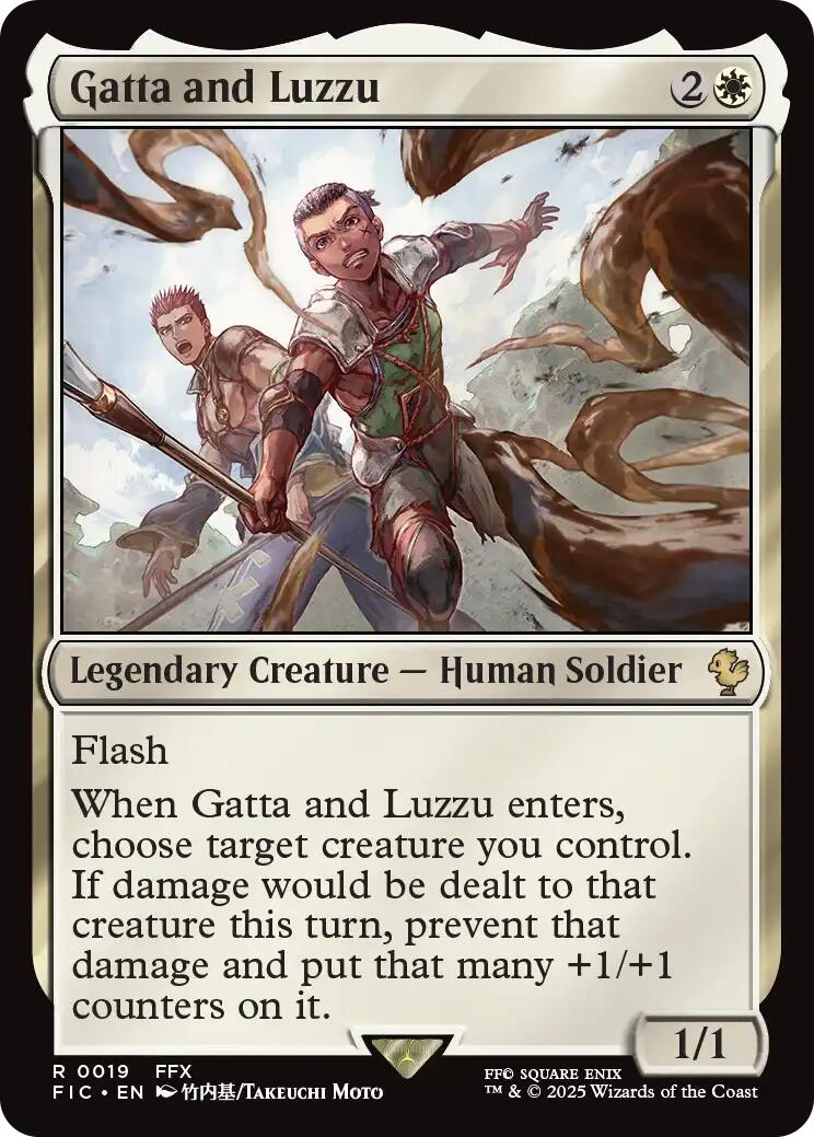 Gatta and Luzzu (Surge Foil) [FINAL FANTASY Commander] | Lots Moore NSW