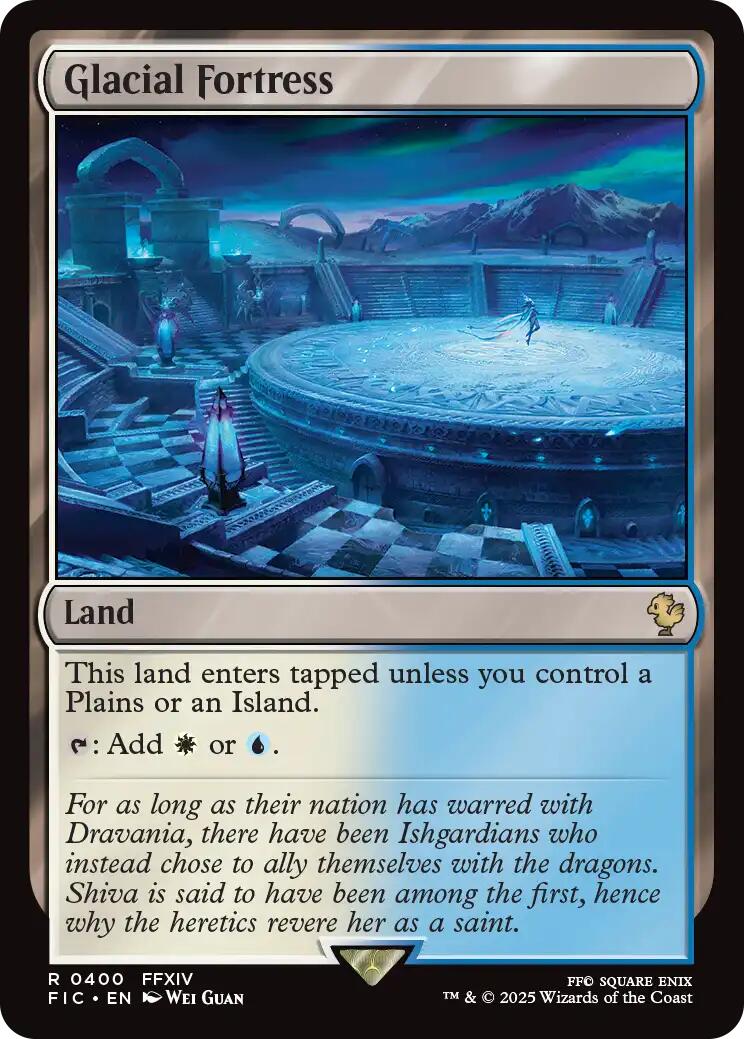 Glacial Fortress (Surge Foil) [FINAL FANTASY Commander] | Lots Moore NSW