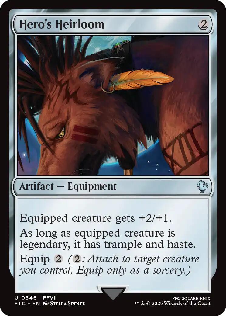 Hero's Heirloom (Surge Foil) [FINAL FANTASY Commander] | Lots Moore NSW