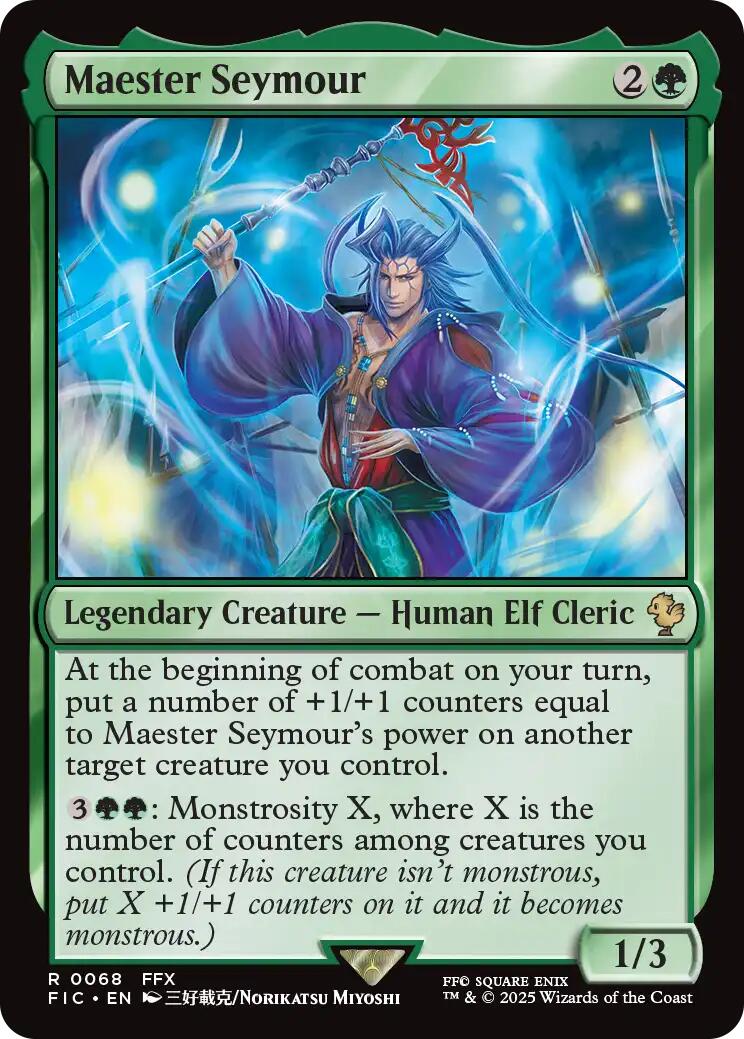 Maester Seymour (Surge Foil) [FINAL FANTASY Commander] | Lots Moore NSW