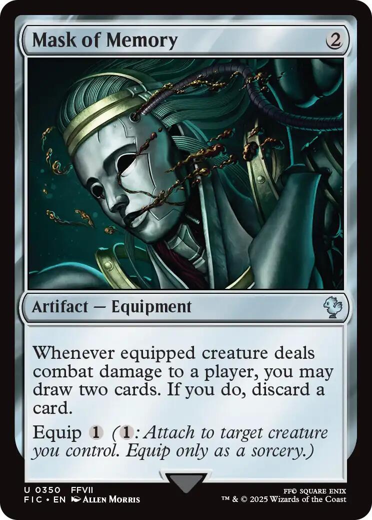 Mask of Memory (Surge Foil) [FINAL FANTASY Commander] | Lots Moore NSW