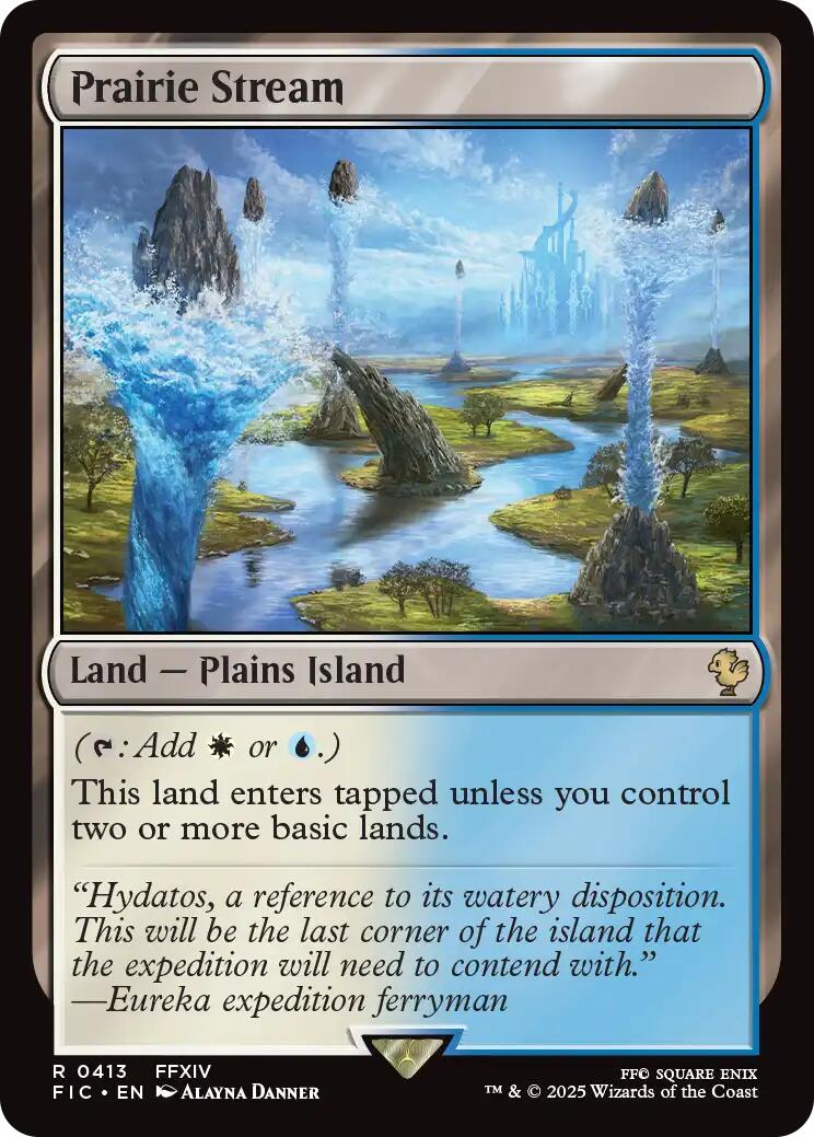 Prairie Stream (Surge Foil) [FINAL FANTASY Commander] | Lots Moore NSW