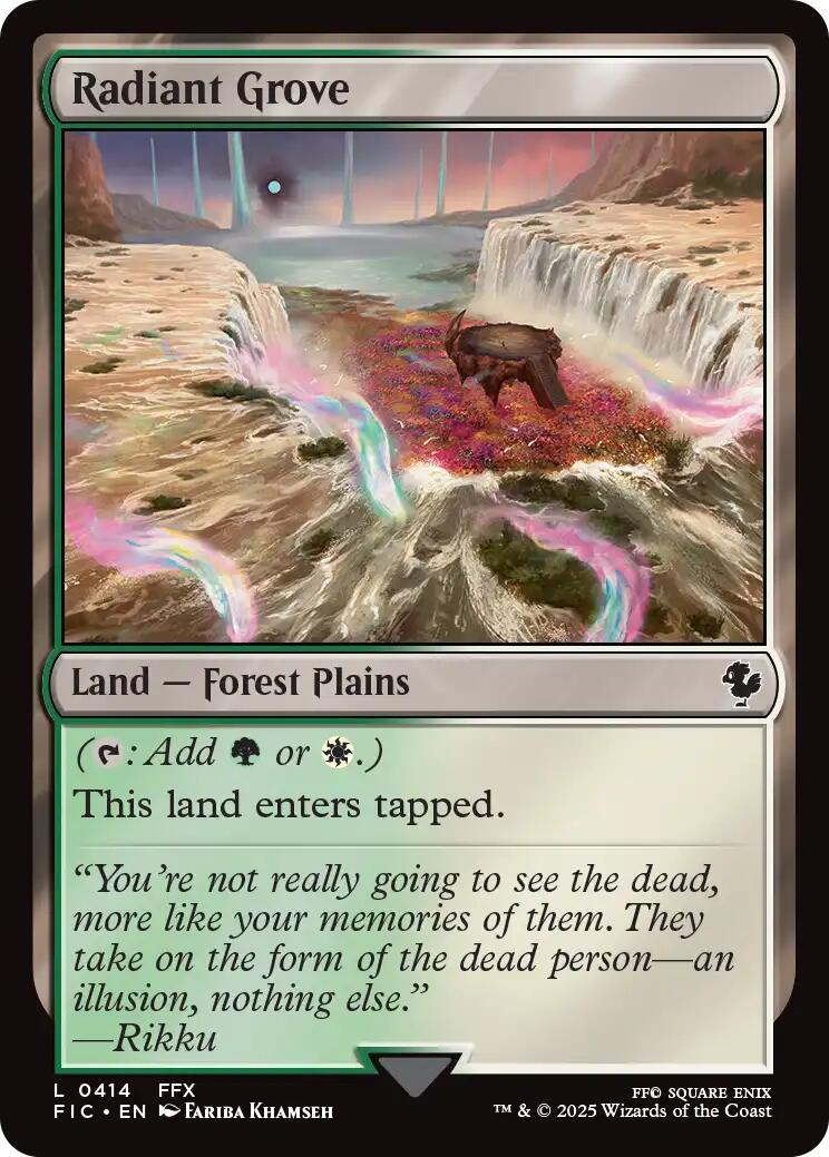 Radiant Grove (Surge Foil) [FINAL FANTASY Commander] | Lots Moore NSW