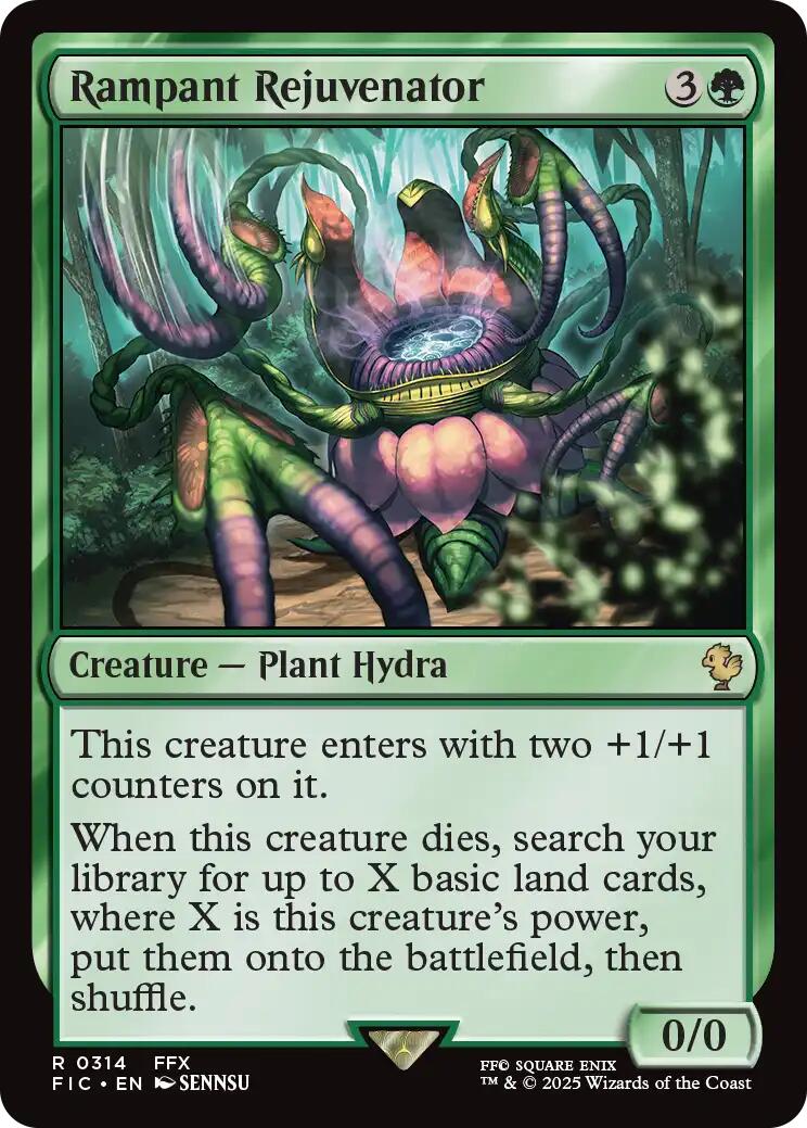 Rampant Rejuvenator (Surge Foil) [FINAL FANTASY Commander] | Lots Moore NSW