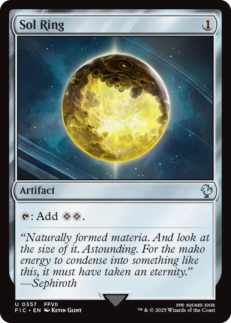 Sol Ring (0357) (Surge Foil) [FINAL FANTASY Commander] | Lots Moore NSW