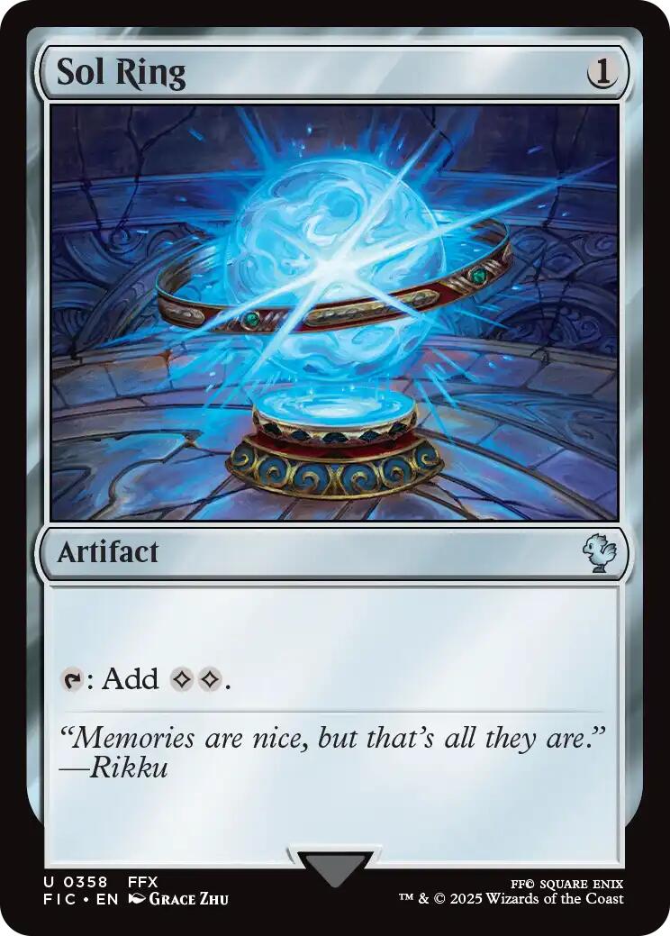 Sol Ring (0358) (Surge Foil) [FINAL FANTASY Commander] | Lots Moore NSW