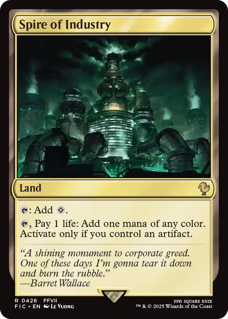 Spire of Industry (Surge Foil) [FINAL FANTASY Commander] | Lots Moore NSW