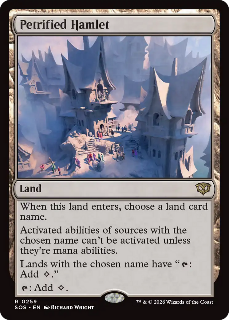 Petrified Hamlet [Secrets of Strixhaven] Magic: The Gathering | Lots Moore NSW