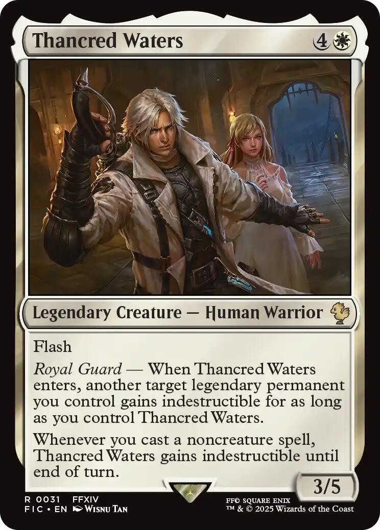 Thancred Waters (Surge Foil) [FINAL FANTASY Commander] | Lots Moore NSW