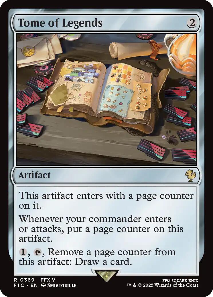 Tome of Legends (Surge Foil) [FINAL FANTASY Commander] | Lots Moore NSW