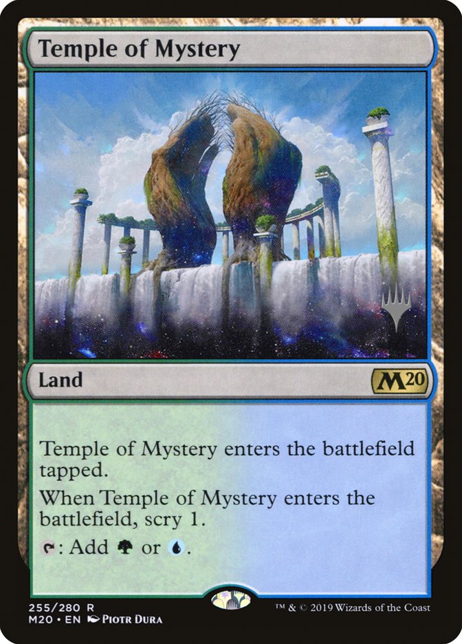 Temple of Mystery (Promo Pack) [Core Set 2020 Promos] | Lots Moore NSW