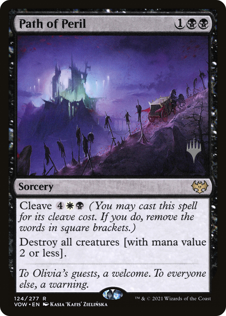 Path of Peril (Promo Pack) [Innistrad: Crimson Vow Promos] | Lots Moore NSW