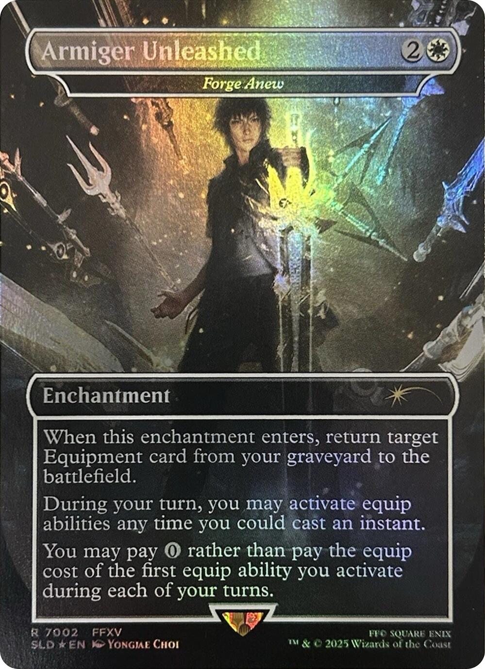 Armiger Unleashed - Forge Anew (Rainbow Foil) [Secret Lair Drop Series] | Lots Moore NSW