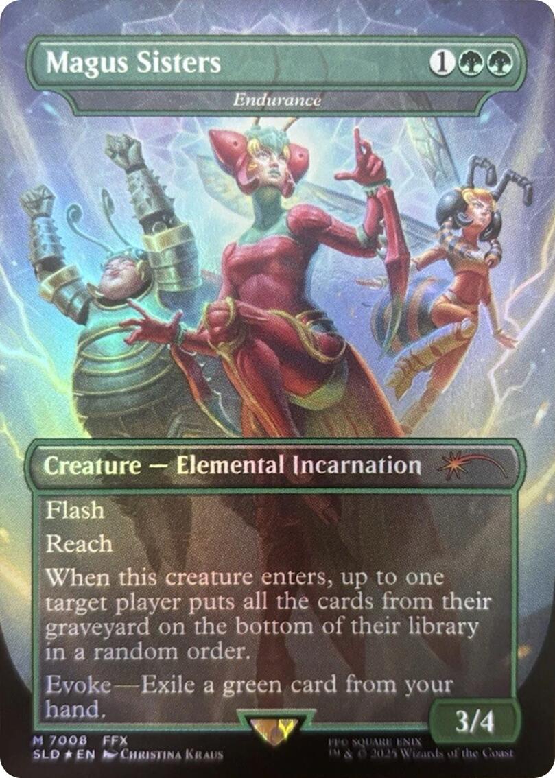 Magus Sisters - Endurance (Rainbow Foil) [Secret Lair Drop Series] | Lots Moore NSW