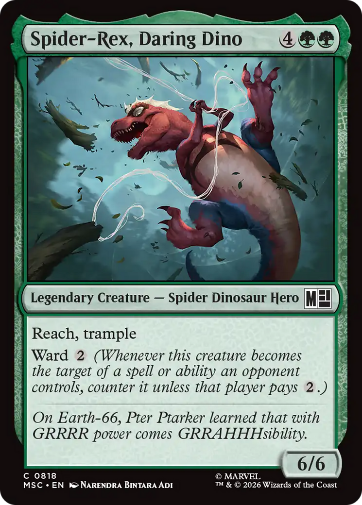 Spider-Rex, Daring Dino [Marvel Super Heroes Commander] | Lots Moore NSW