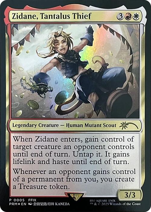 Zidane, Tantalus Thief [Wizards Play Network 2025] | Lots Moore NSW
