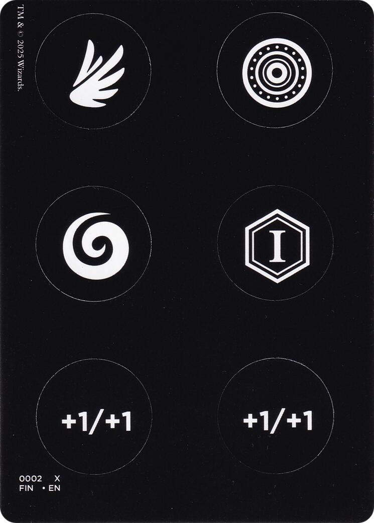 Punch Card Token (0001 // 0002) [FINAL FANTASY Tokens] | Lots Moore NSW
