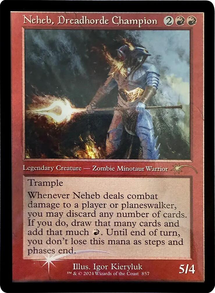 Neheb, Dreadhorde Champion (Retro Frame) [Secret Lair Drop Series] | Lots Moore NSW