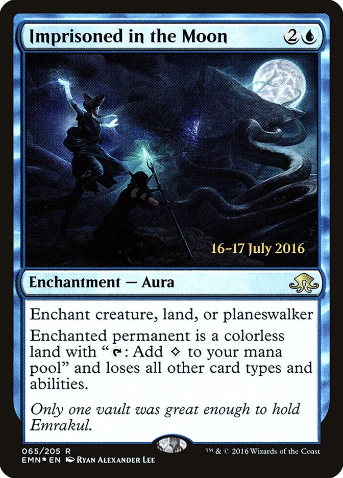 Imprisoned in the Moon [Eldritch Moon Prerelease Promos] | Lots Moore NSW