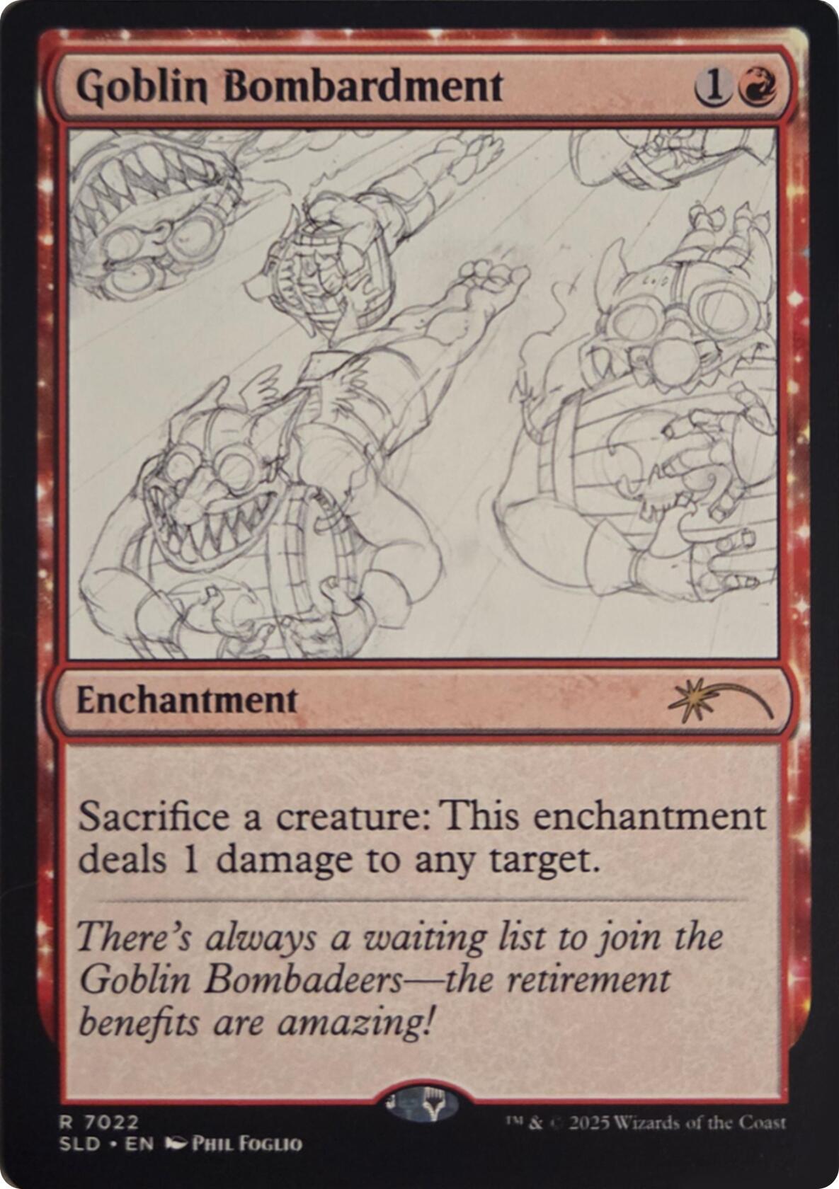 Goblin Bombardment (7022) [Secret Lair Drop Series] | Lots Moore NSW