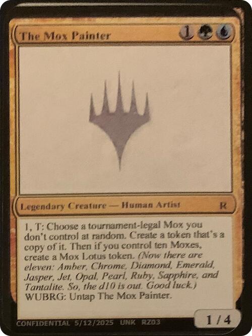 The Mox Painter [Unknown Event] | Lots Moore NSW