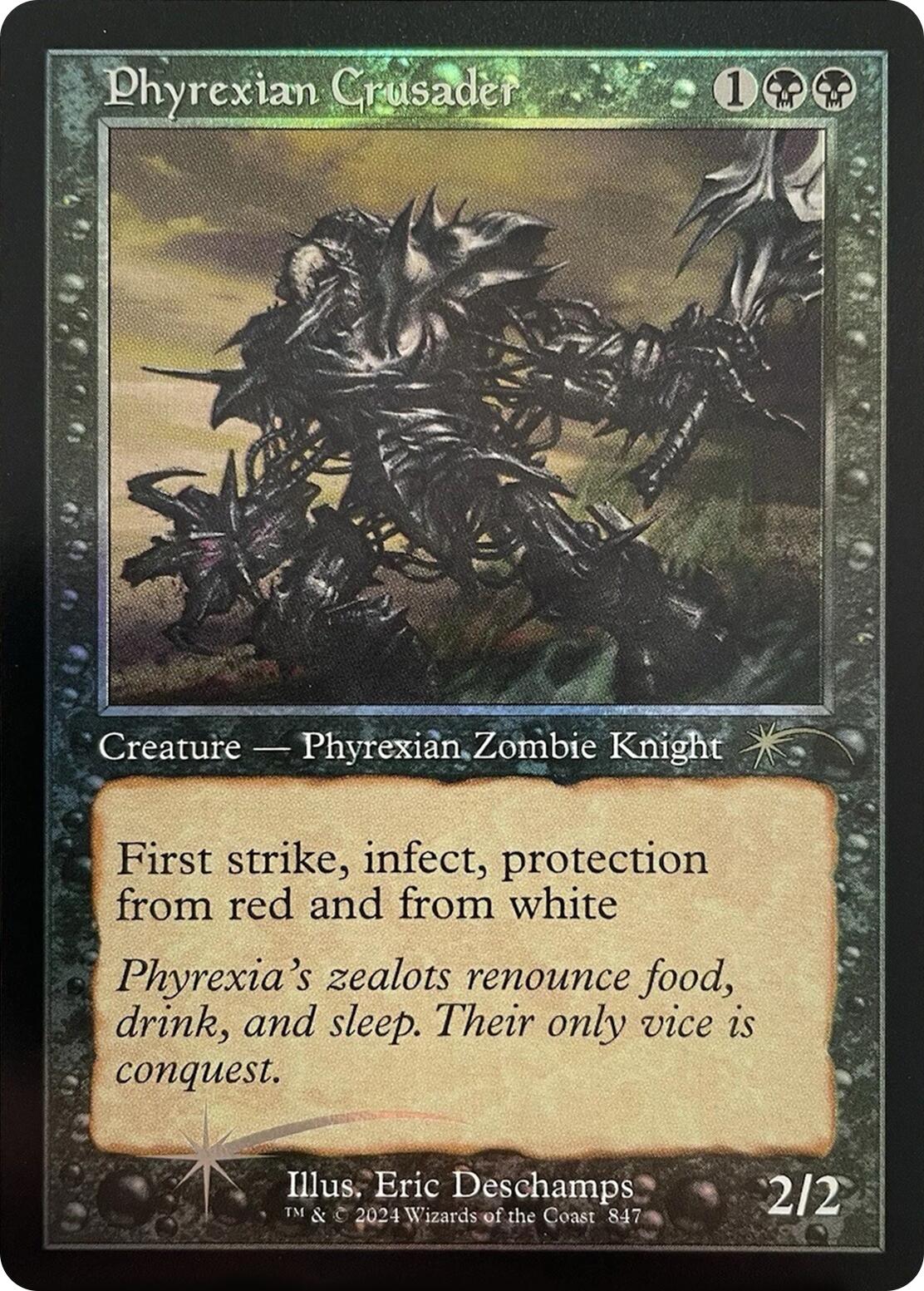 Phyrexian Crusader (Retro Frame) [Secret Lair Drop Series] | Lots Moore NSW