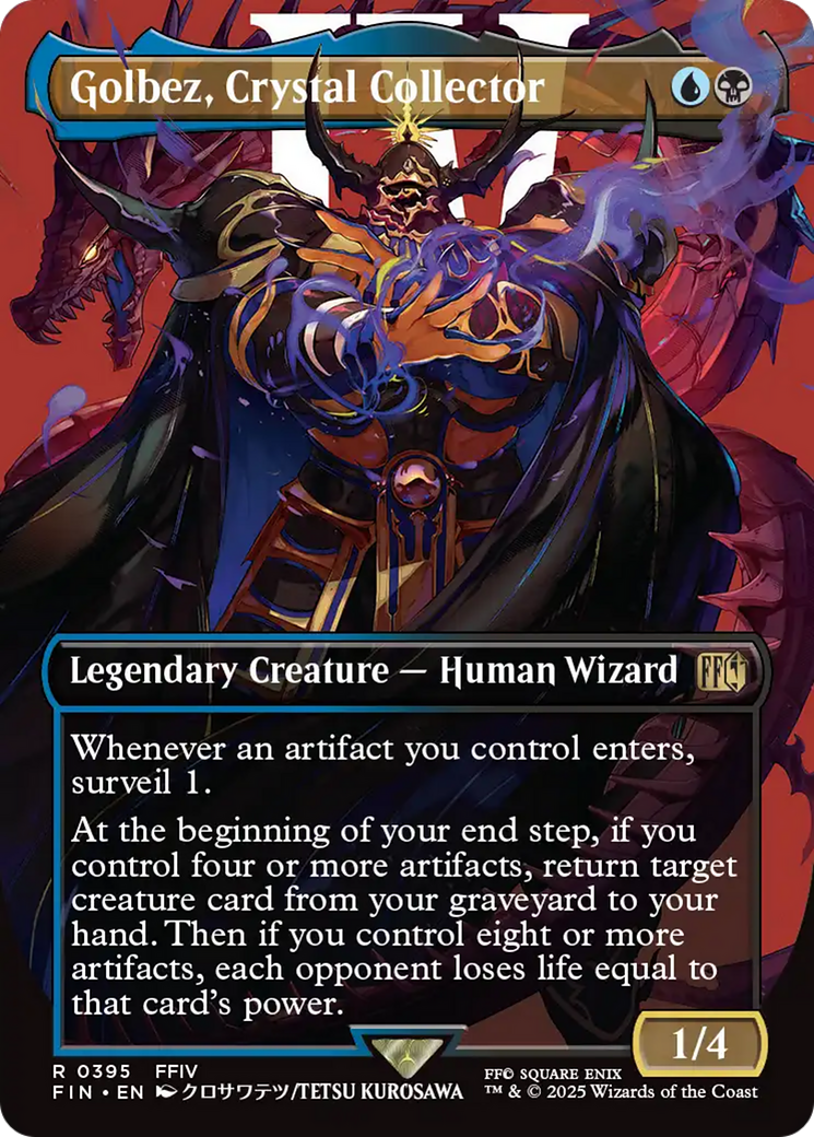 Golbez, Crystal Collector (Borderless) [FINAL FANTASY] | Lots Moore NSW