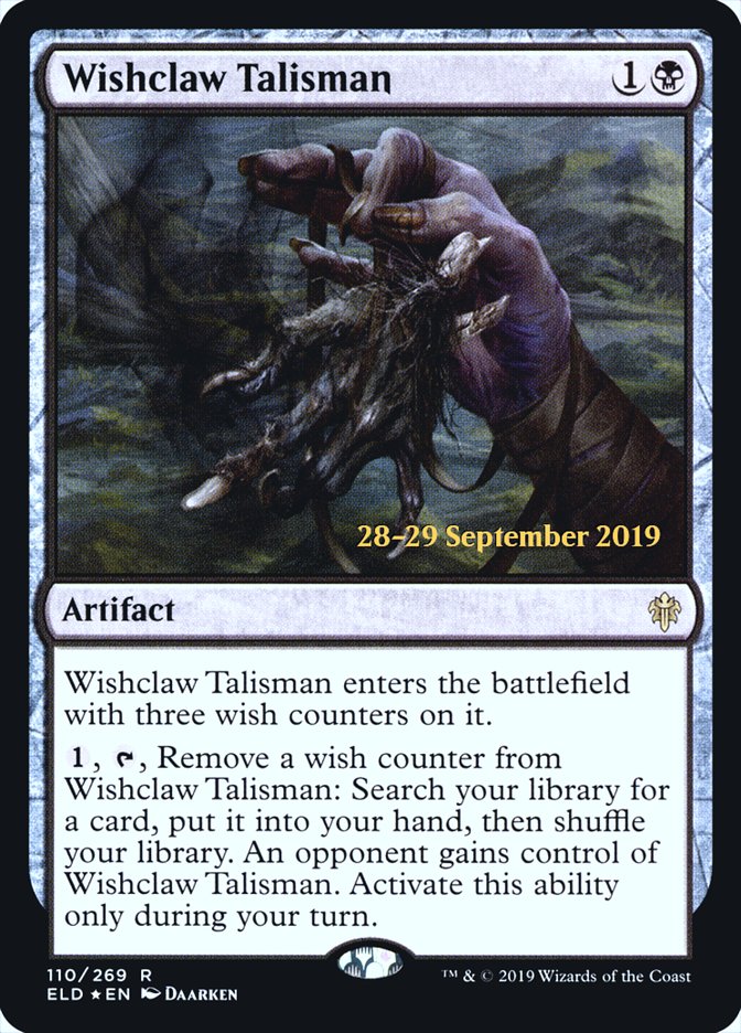 Wishclaw Talisman [Throne of Eldraine Prerelease Promos] | Lots Moore NSW