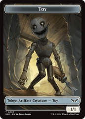 Toy // Manifest Double-Sided Token [Duskmourn: House of Horror Tokens] | Lots Moore NSW