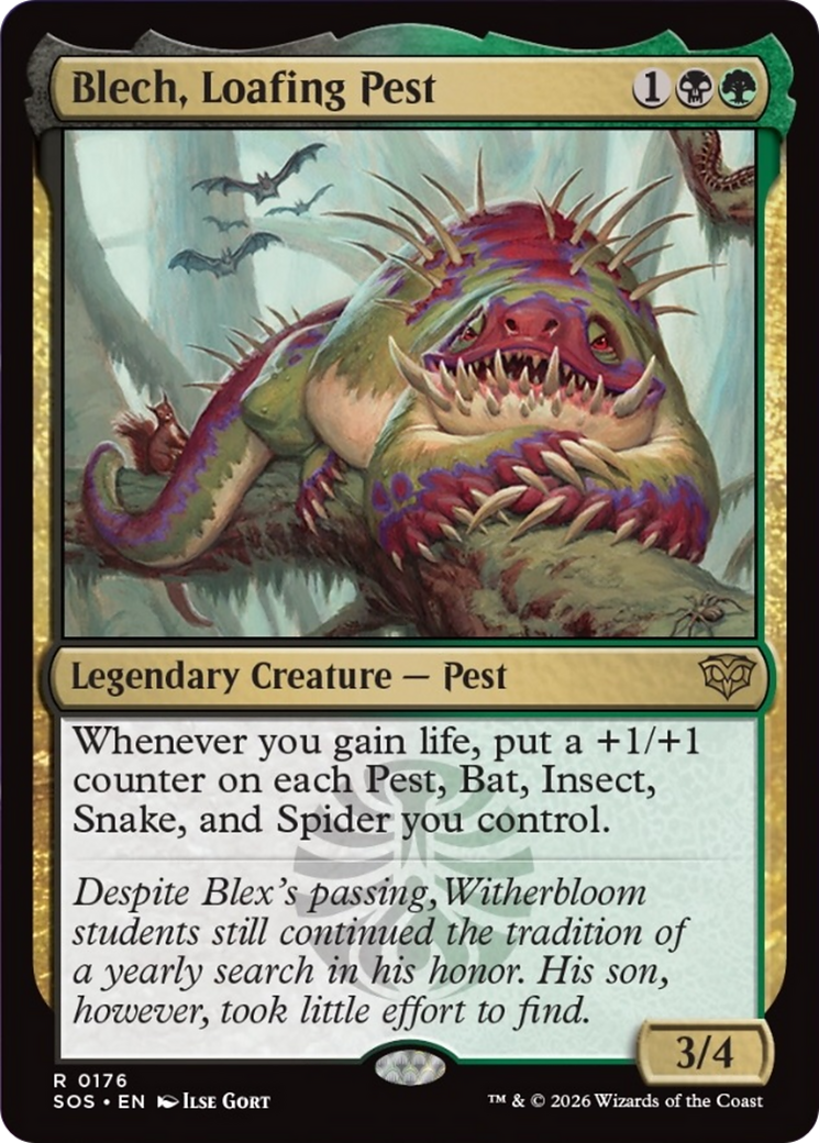 Blech, Loafing Pest [Secrets of Strixhaven] | Lots Moore NSW