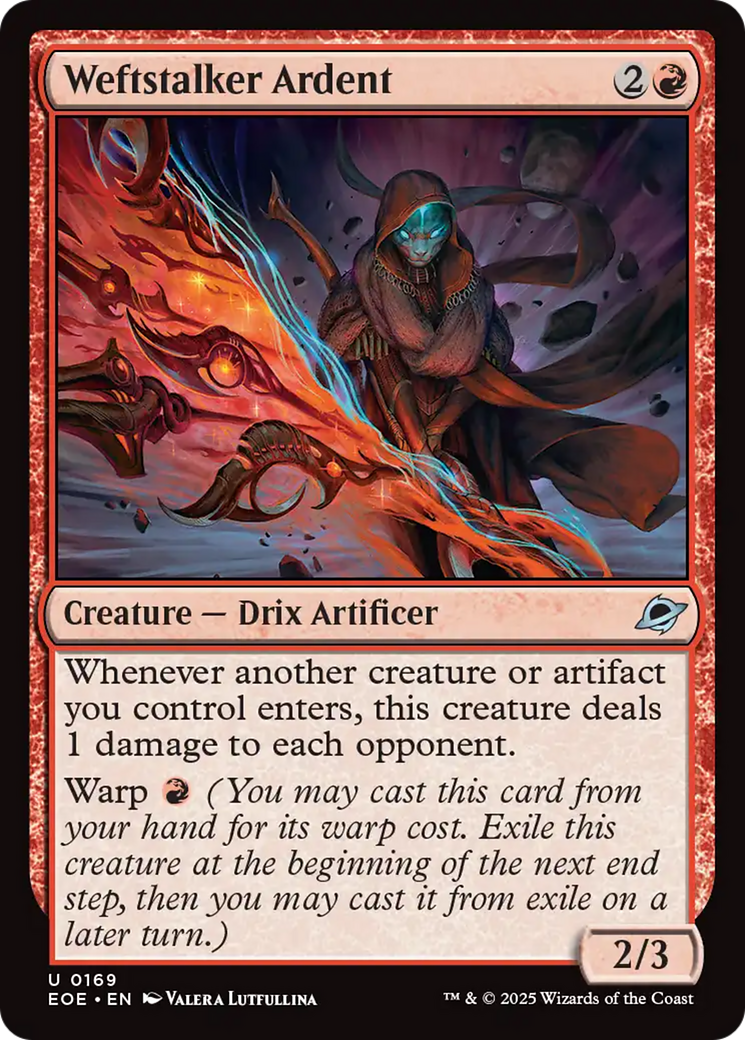 Weftstalker Ardent [Edge of Eternities] | Lots Moore NSW