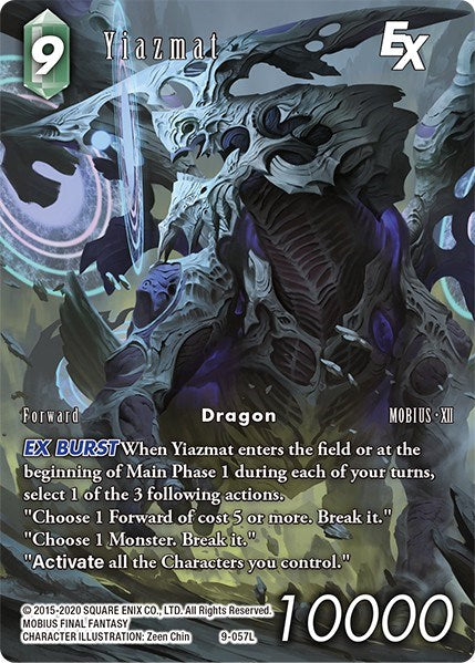 Yiazmat EX (Full Art Reprint) [Crystal Dominion] | Lots Moore NSW