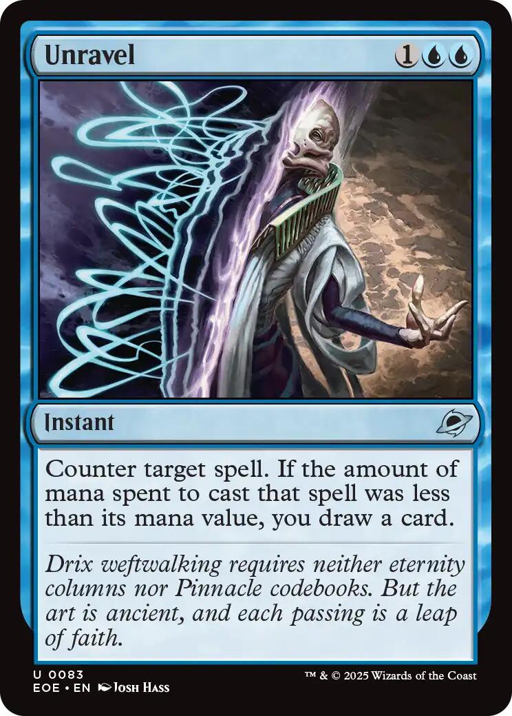 Unravel [Edge of Eternities] | Lots Moore NSW