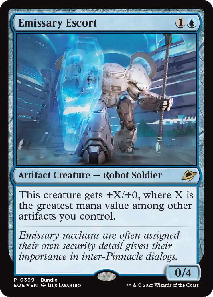 Emissary Escort (Bundle) [Edge of Eternities Promo Pack] | Lots Moore NSW