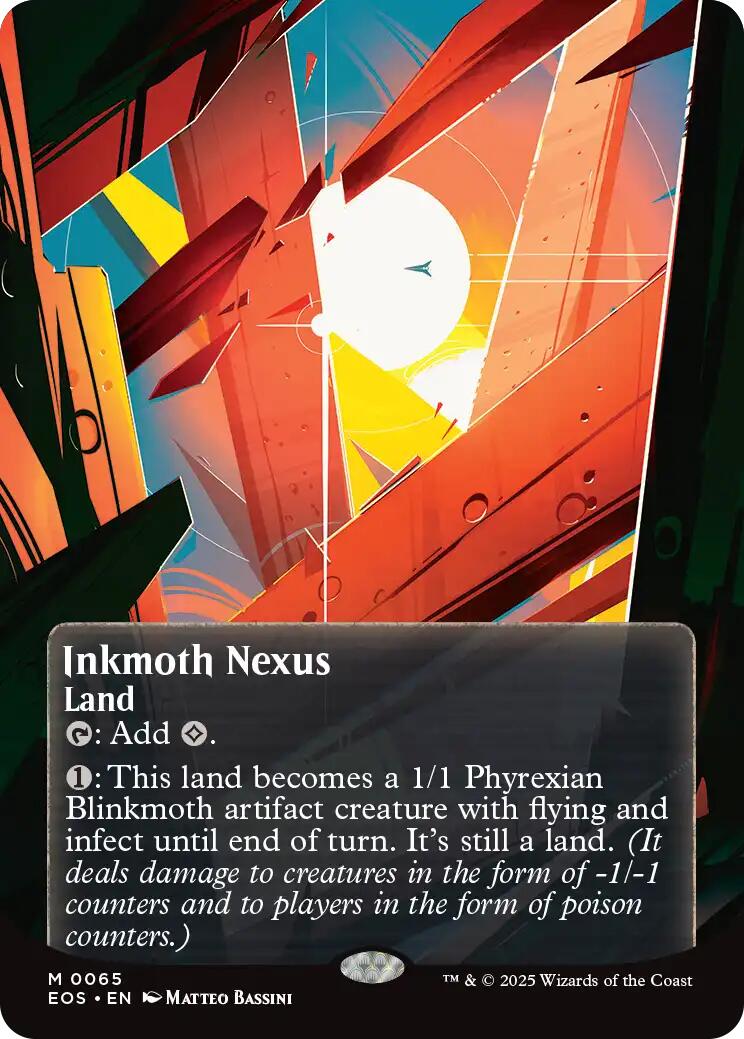 Inkmoth Nexus (0065) (Borderless) [Edge of Eternities: Stellar Sights] | Lots Moore NSW