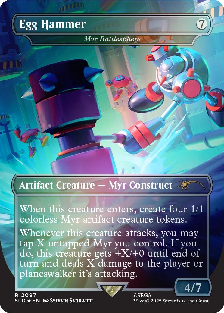 Egg Hammer - Myr Battlesphere (Rainbow Foil) [Secret Lair Drop Series] | Lots Moore NSW
