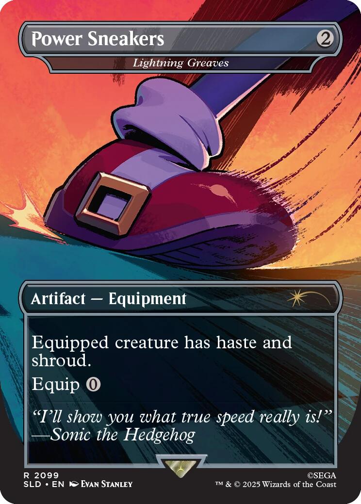 Power Sneakers - Lightning Greaves [Secret Lair Drop Series] | Lots Moore NSW